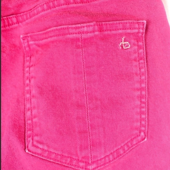 Rag & Bone Bull Pink High Waist Skinny Jeans Size 24 - Picture 4 of 8